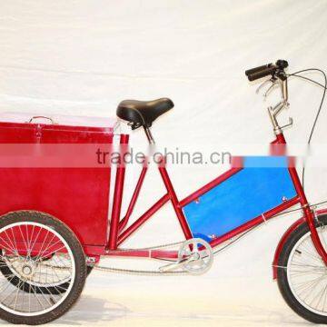 2014 hot sell ice cream bicycle for sale/3 wheel tricycle KB-T-X003