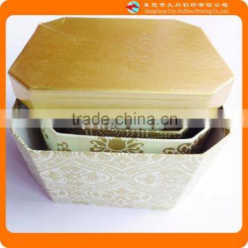 2015 high grade decorative pattern gift packaging box set