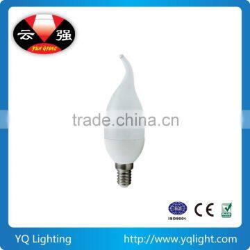 Plastic and Aluminum 3W E14 LED Bulb photo-3