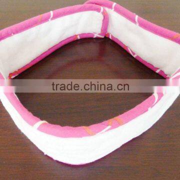 cotton head towel with print binding cloth