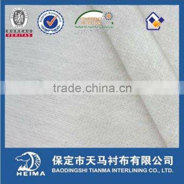 circular knitted woven fusible interlining fabric--5875