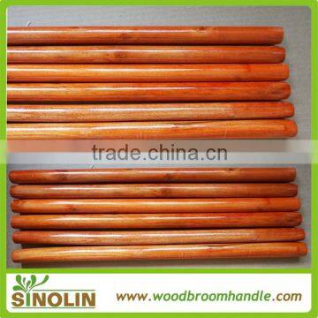SINOLIN Painting Wood Varnisehd Broom Mop Handle Stick With Italian Screw photo-2