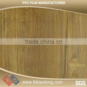 Furniture Decoration Customized pvc film for door woodgrain pvc film