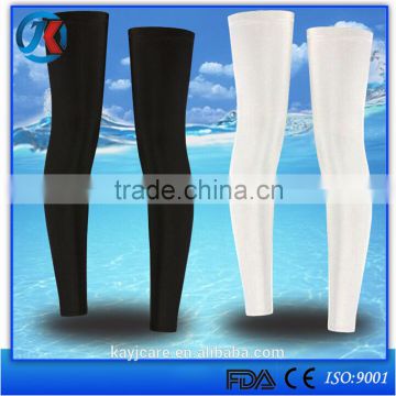 alibaba express sports endurance support running leg sleeve white