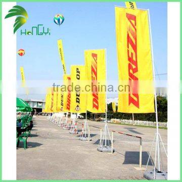 OEM Accepted Eco-Friendly Oxford Cloth Beach Flag Banner