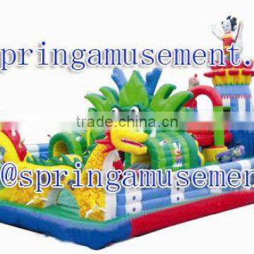 Dragon inflatable amusement park SP-FC033