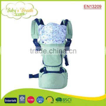 BC-18A EN13209 certification breathable 6 in 1 baby carrier with polyester