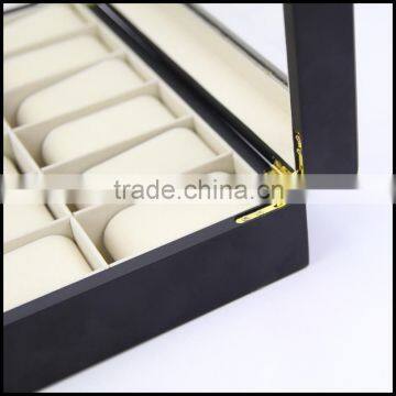 Factory Direct Sales of 12 High-grade Watch bo bo Special Storage bo Black bo Injection Watch bo photo-3