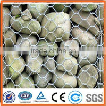 hot dipped galvanized hexagonal gabion box(China supplier)