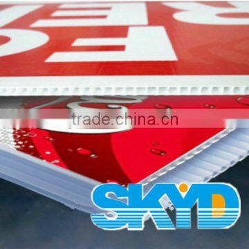 Advertising Plastic PP Corrugated Sign Board