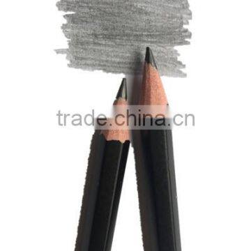 Matte paint HB plastic pencil black lead without eraser