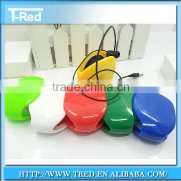 2014 Cheap Chain Winder Cord Organizer Retractable Earphone Recoil Winder