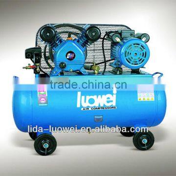 Bellt driven mobile air compressor V-0.12/8 8bar