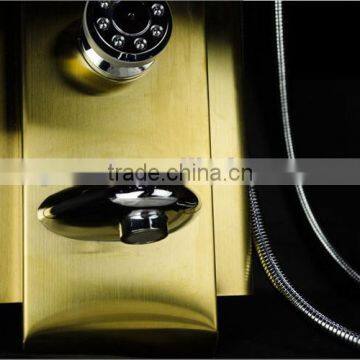 Hot Sale Golden Panel Column Shower Faucets Y-040