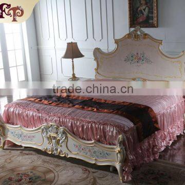 Italian French Antique Furniture - Bedroom Furniture-Antique Furniture Reproduction Bed