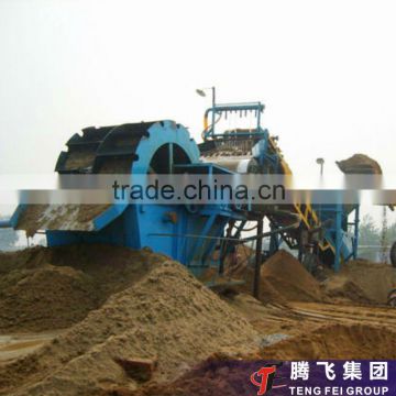 High efficiency with low consumption screw sand washer