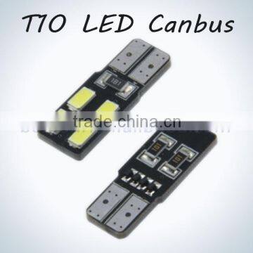 no polarity 5730 t10 5w5 canbus car led auto bulb