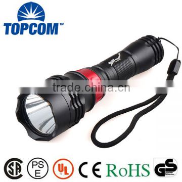 Waterproof lamp high power XM-L T6 LED scuba diving flashlight with 18650 battery