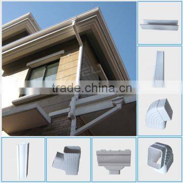 Plastic materials Wanael 5.2inch, 7inch Gutter Cleaning, square Plastic Rain Kenya PVC Gutter