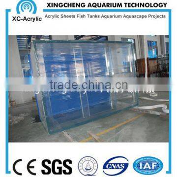 transparent square acrylic tank