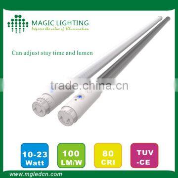 New Style TUV CE Parking Lot High Lumen 100lm/w Led Motion Sensor Tube Light