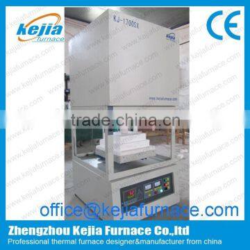 Laboratory automatic elevator furnace for jewelry melting