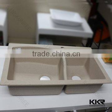 KKR italian vessel sinks artificial stone marble kitchen sink