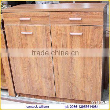 modern cheap melamine particle board shoe cabinet