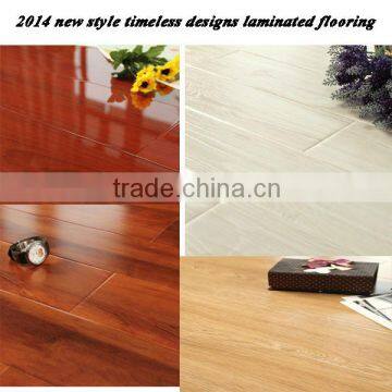 2014 new style timeless designs laminate flooring