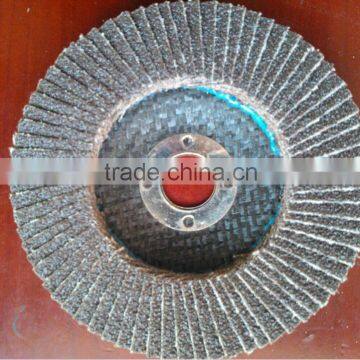 100*16*72 4'' Sharp Flap Disc wheel Calcined produced by automatic machines