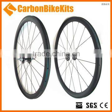 Toray T700 CarbonBikeKits TW38C Track Carbon Wheels,38mm Deep Fixize Carbon Wheels for Bike Building