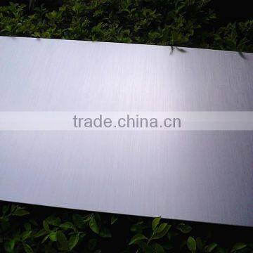 Brushed Sliver Aluminum Composite Panel Sliver wire drawing aluminum composite panel