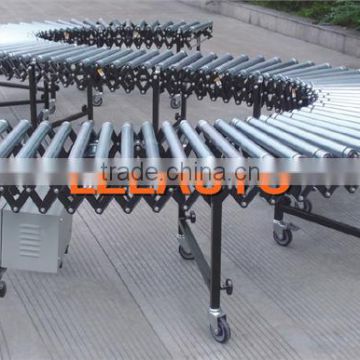 Power flexible expand roller conveyor