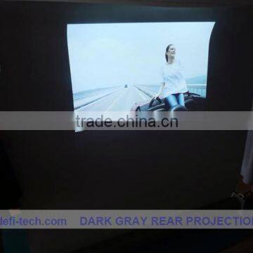 holographic Light gray projection film, Can be cut to any shape and size.