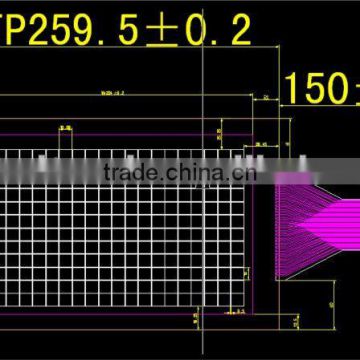 2012 latest 32 lcd panel with 3M/ELO/FUJITSU/GUNZE