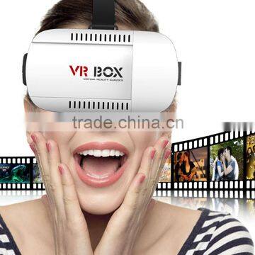 Best protective Sex Video vr box Google Cardboard headmount 3D plastic vr Glasses for smartphone
