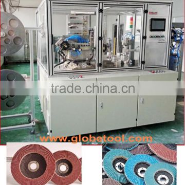 Flap disc machine, Automatic flap wheel machine