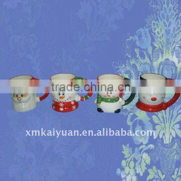 Christmas 12oz ceramic dolomite mug