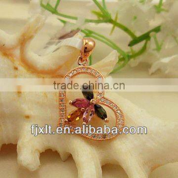 Hot Sale Wholesale 925 Sterling Silver Cheap Gemstone Pendant