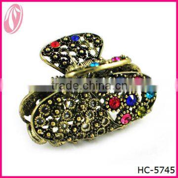 2013 Populr Vintage Diamante Metal Hair Jewelry for girls