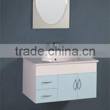 handing bathroom cabinet of PVC material