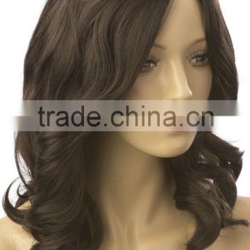 2016 new style brazilian remy wig, top quanlity human hair wig, wholesale silk straight full lace wig with bangs for black women