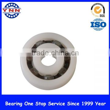 Anti-acid 608 2RS POM plastic ball bearing with PTFE cage 8x22x7mm