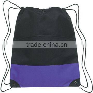 Drawstring Sports Pack-Purple