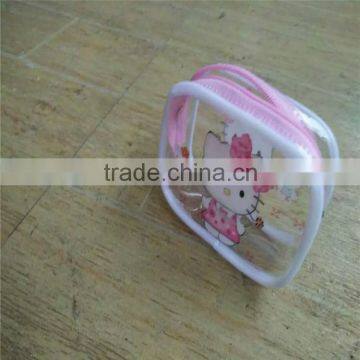 Mini PVC bag for kids toy/food/stationery,various of cute pictures