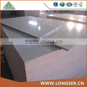 1220*2440mm Poplar Core White Colored 12mm Formica Plywood