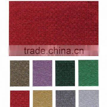 PU leather manufacturer 2016 new Glitter leather anti-tear for case in red, sliver, golden, green, and etc