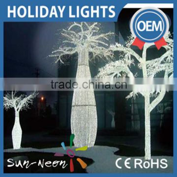 Led outdoor light tree with nice quality outdoor led tree fancy led christmas tree light chain for sale