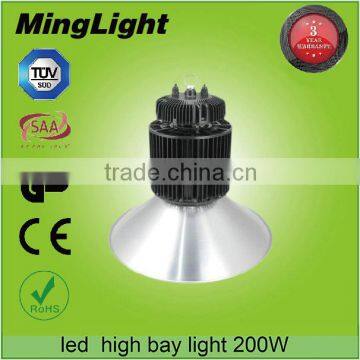 China supplier 3 years warranty 2016 hot sale 100w-250w industrial lighting led high bay light 250w