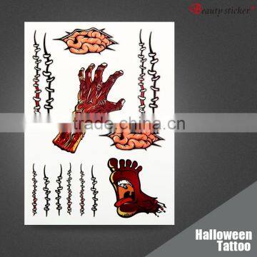 Temporary Halloween Tattoo Sticker